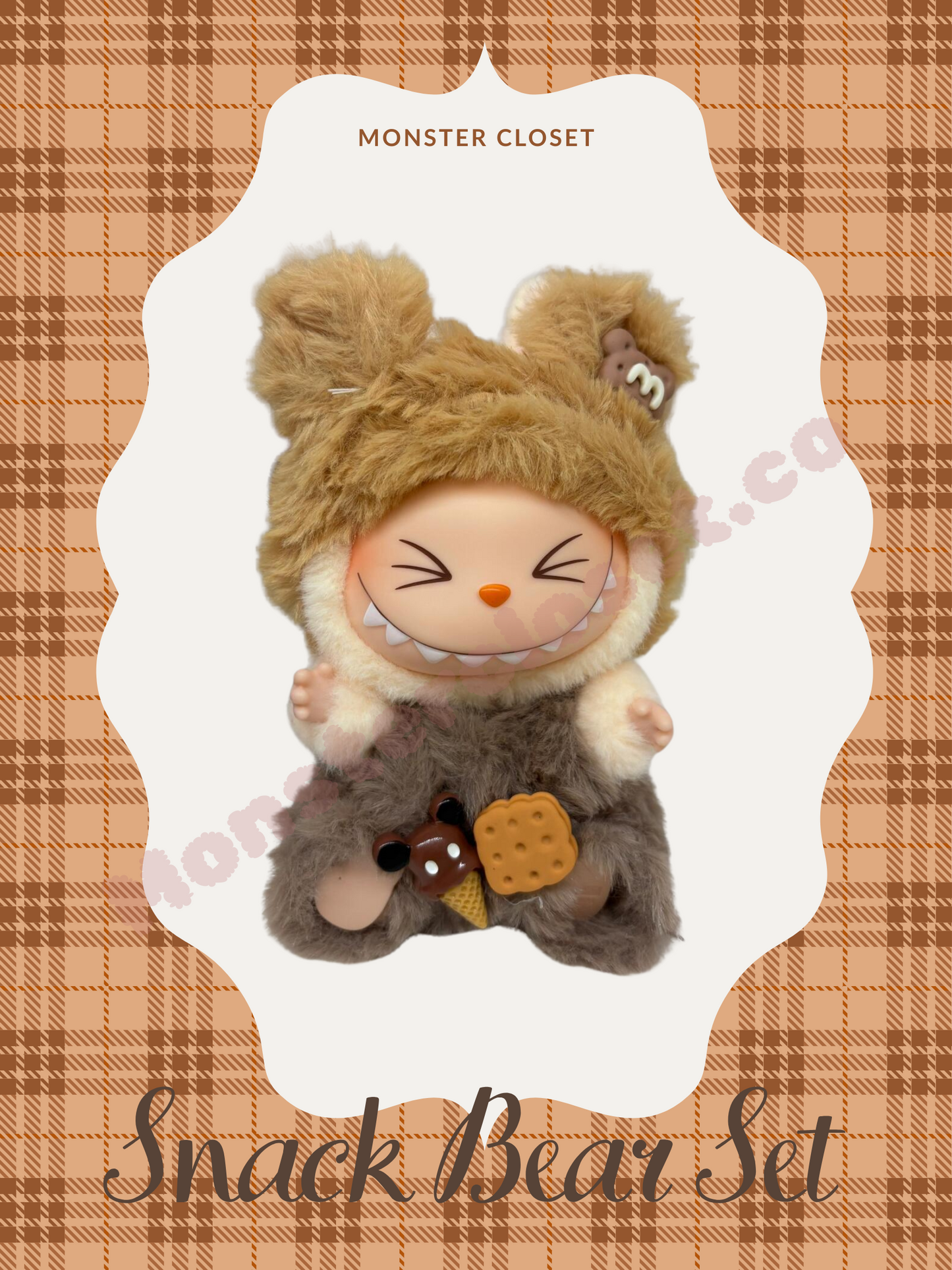 Snuggle Snack Bear Outfit Set