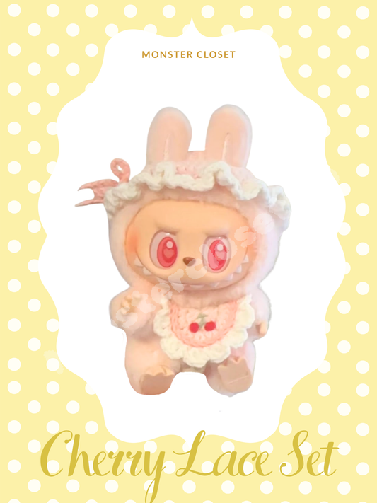 Cherry Lace Bunny Set