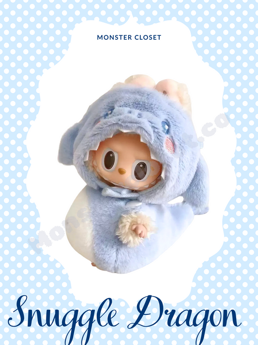 Blue Snuggle Dragon Set