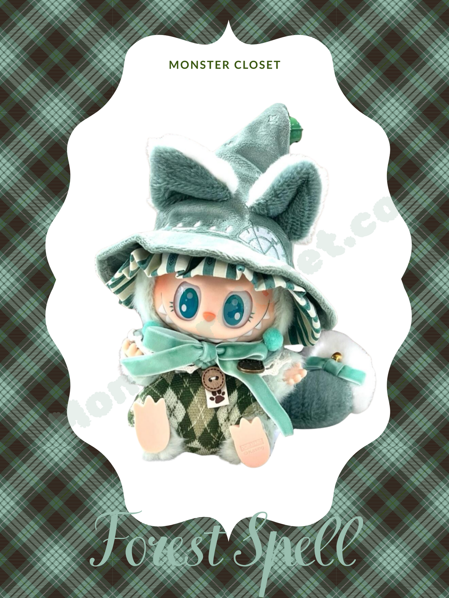 “Forest Spell” Wizard Outfit Set (4 Colors)