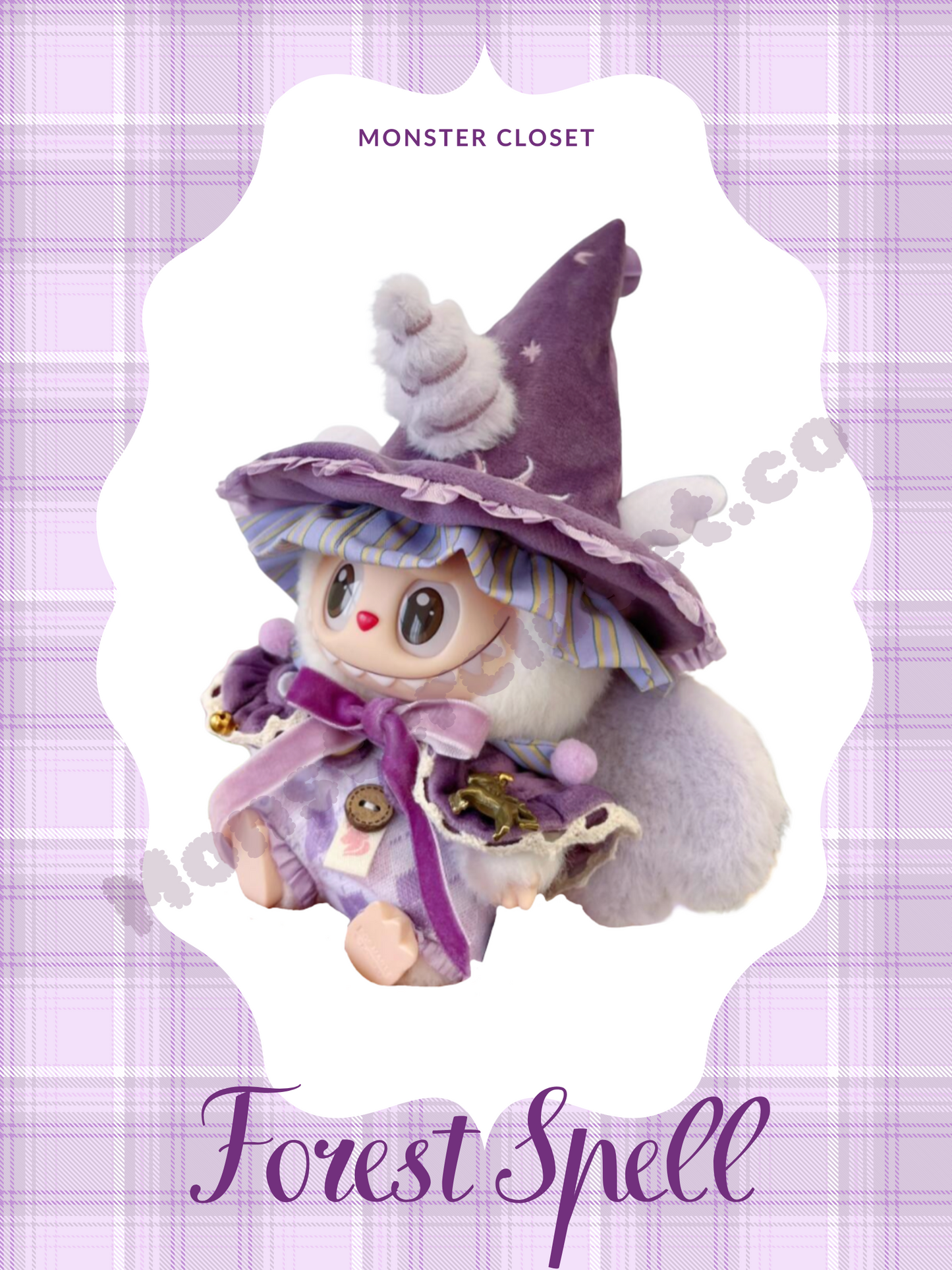 “Forest Spell” Wizard Outfit Set (4 Colors)